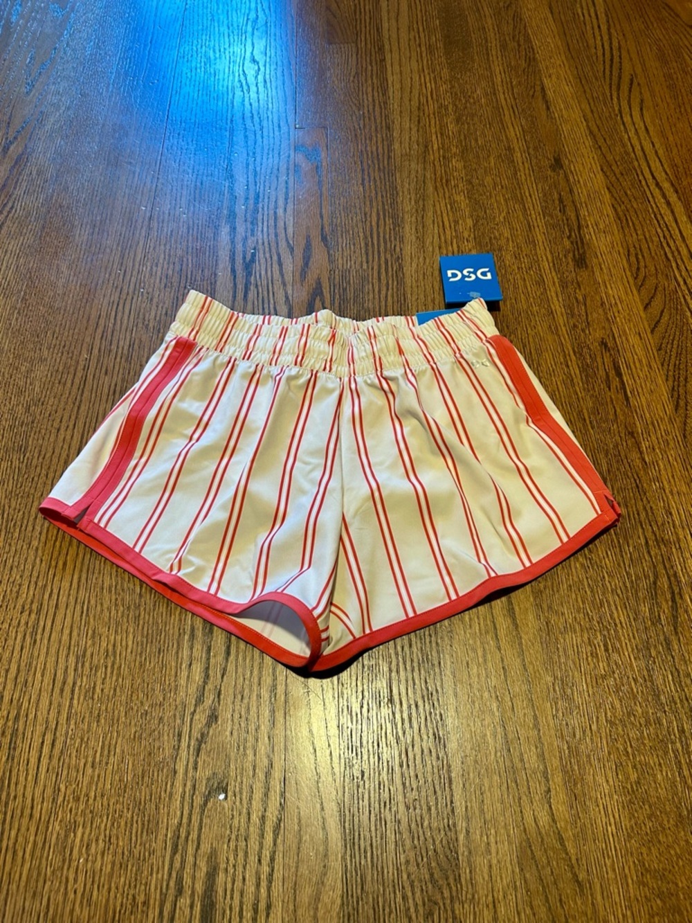 DSG Stride Shorts Bundle Girls M Striped Athletic Running Shorts NWT - Picture 10 of 13
